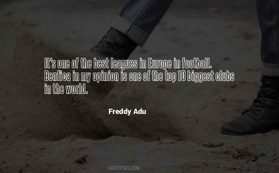 Freddy Adu Quotes #1715888