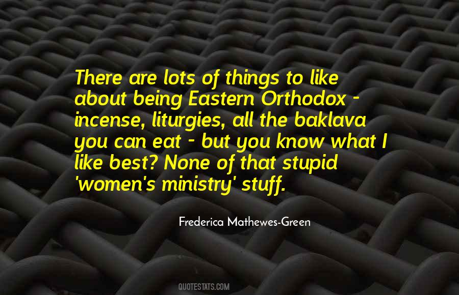 Frederica Mathewes-green Quotes #260688