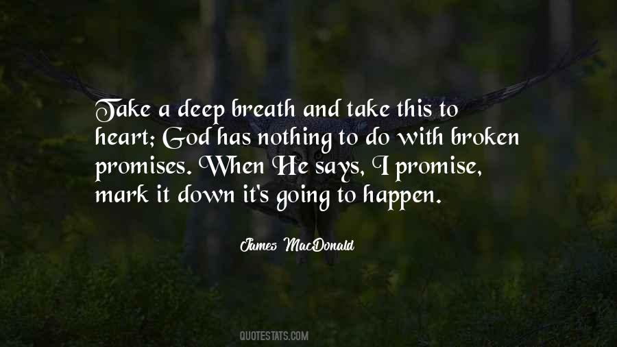 Quotes About Broken Promise #1086120