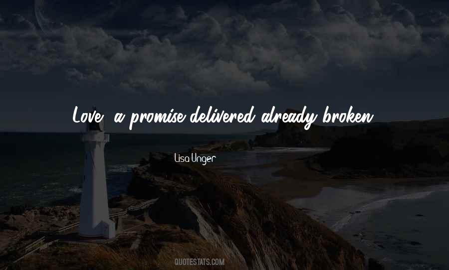 Quotes About Broken Promise #1147702