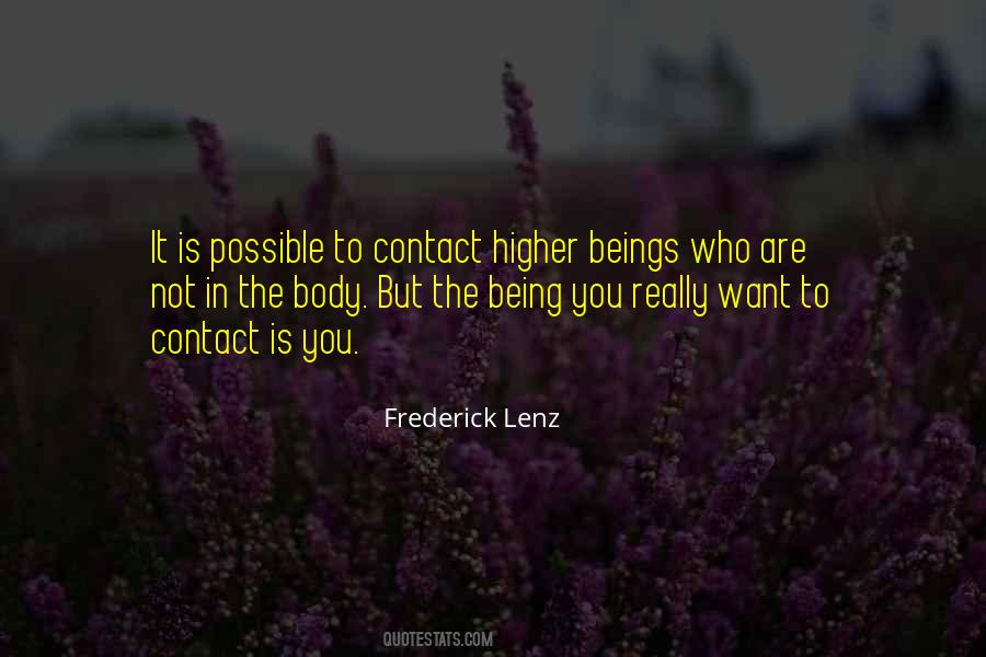 Frederick Lenz Quotes #41049