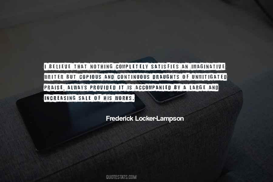 Frederick Locker-lampson Quotes #1648755