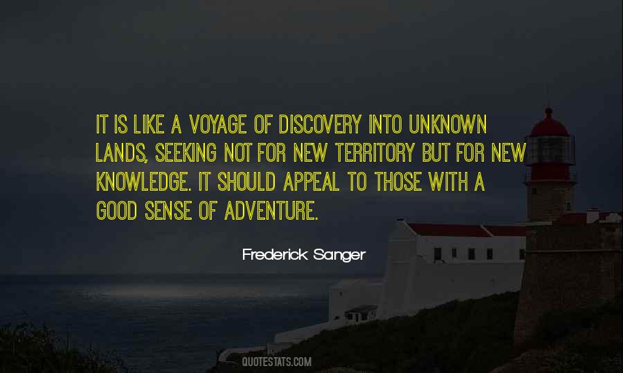 Frederick Sanger Quotes #987880