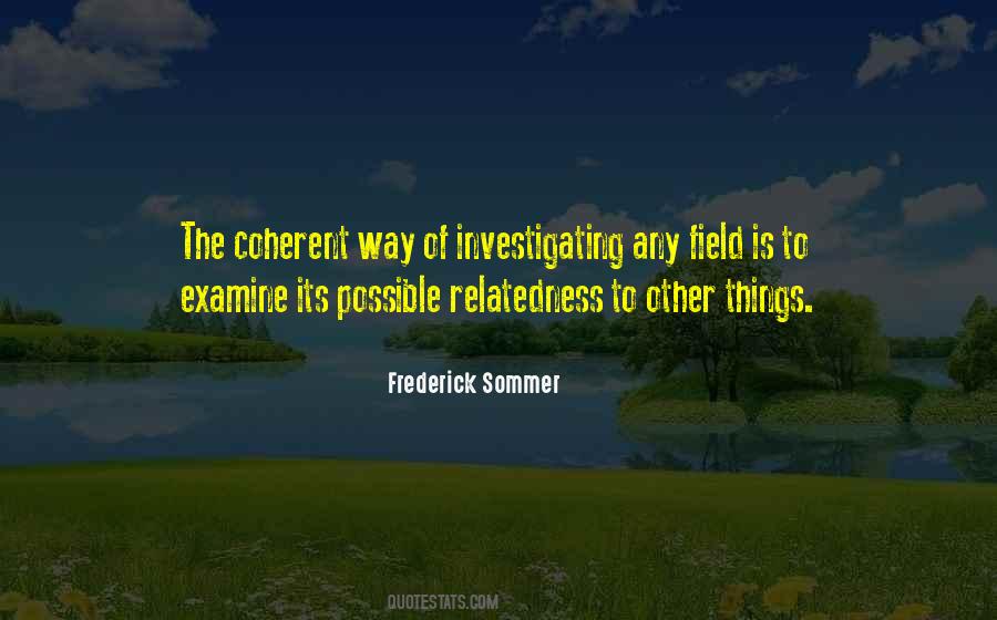 Frederick Sommer Quotes #583057