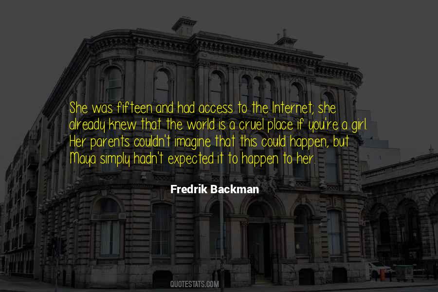 Fredrik Backman Quotes #269274