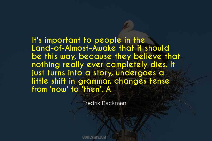 Fredrik Backman Quotes #385318