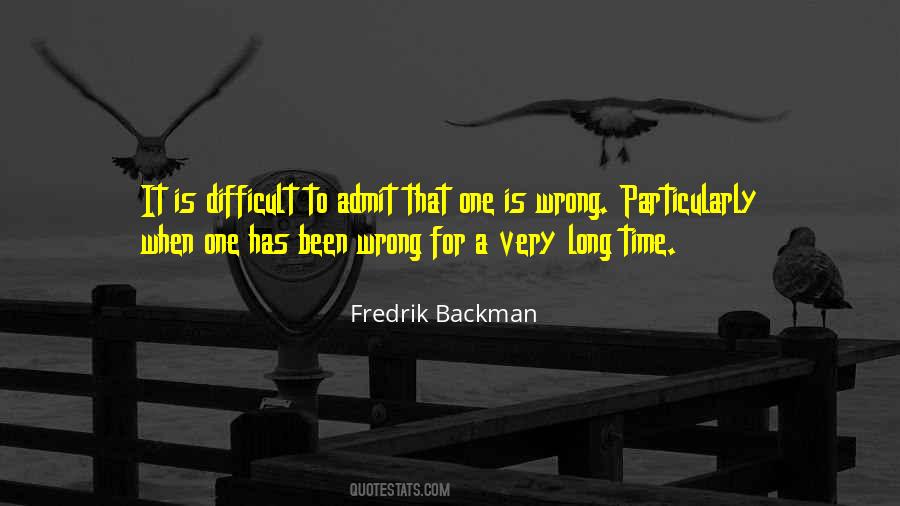 Fredrik Backman Quotes #476324