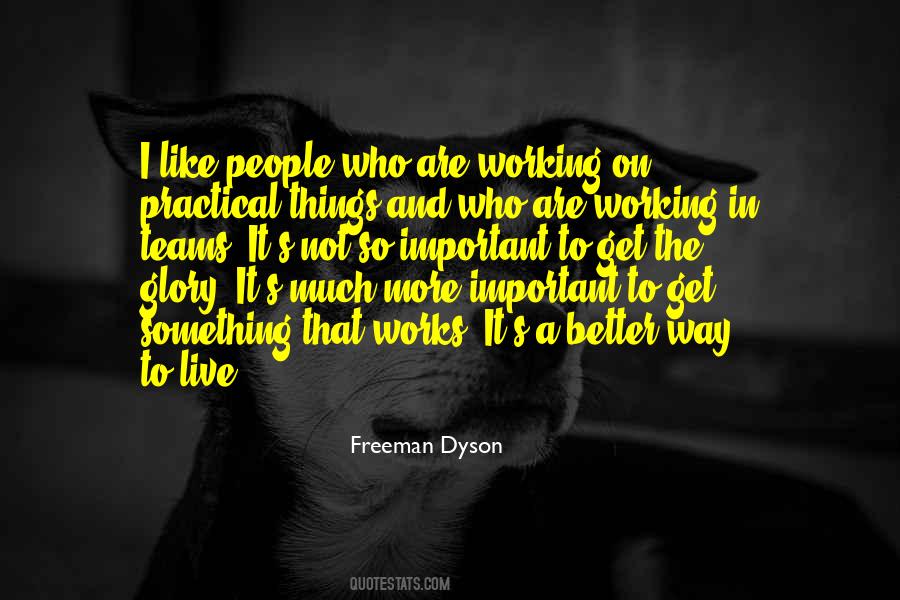 Freeman Dyson Quotes #640215