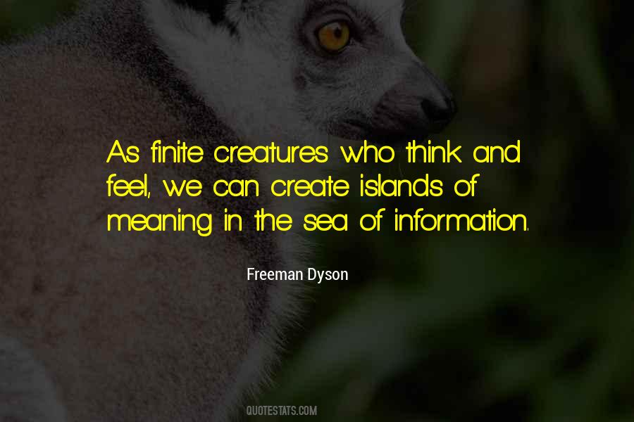 Freeman Dyson Quotes #725945