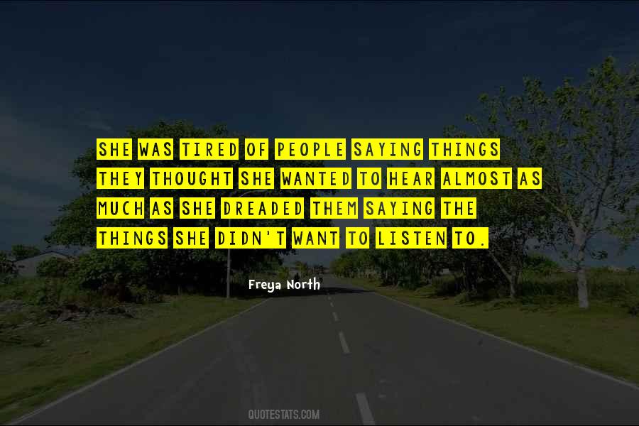 Freya North Quotes #1021708