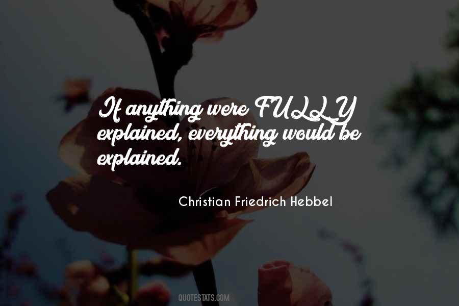 Friedrich Hebbel Quotes #889676