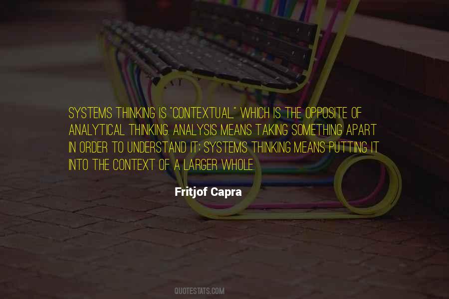 Fritjof Capra Quotes #812500