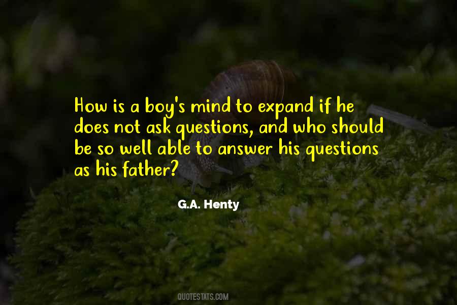 G A Henty Quotes #721840