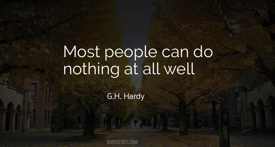 G H Hardy Quotes #1230752