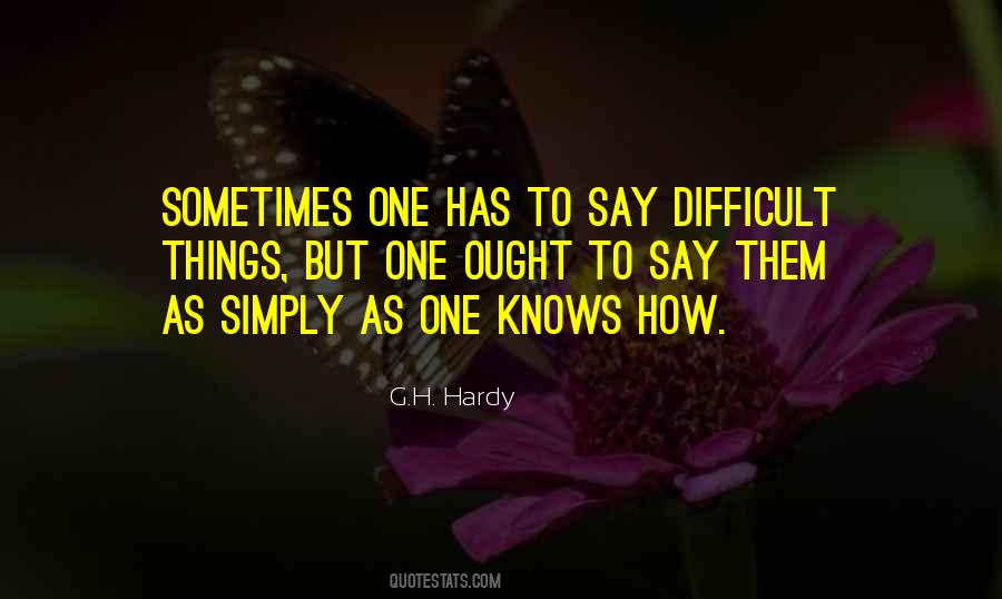 G H Hardy Quotes #1613941