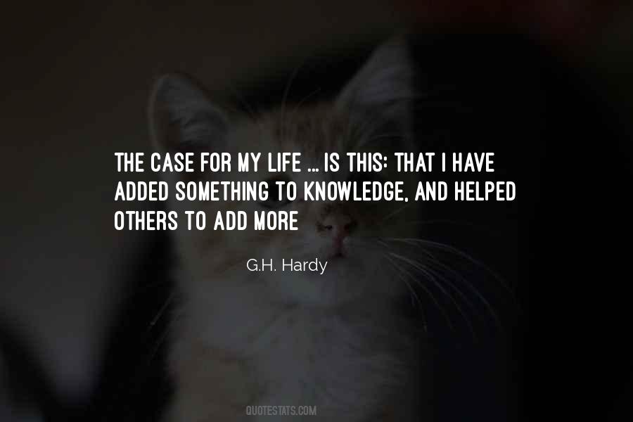 G H Hardy Quotes #1654746