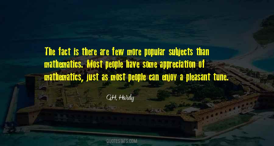 G H Hardy Quotes #1746221