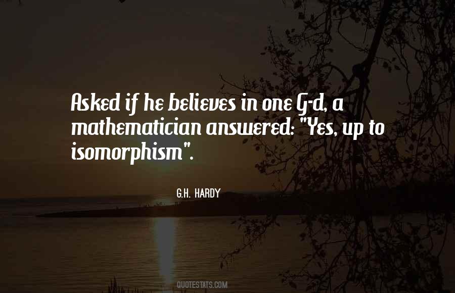 G H Hardy Quotes #320442