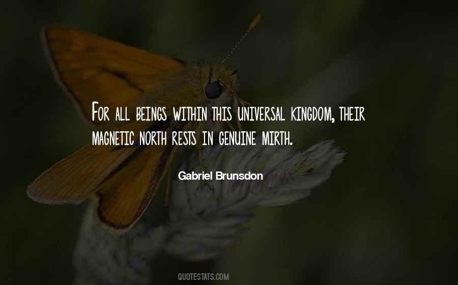 Gabriel Brunsdon Quotes #896021