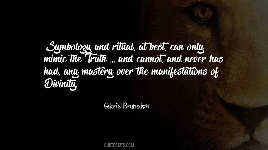 Gabriel Brunsdon Quotes #954921