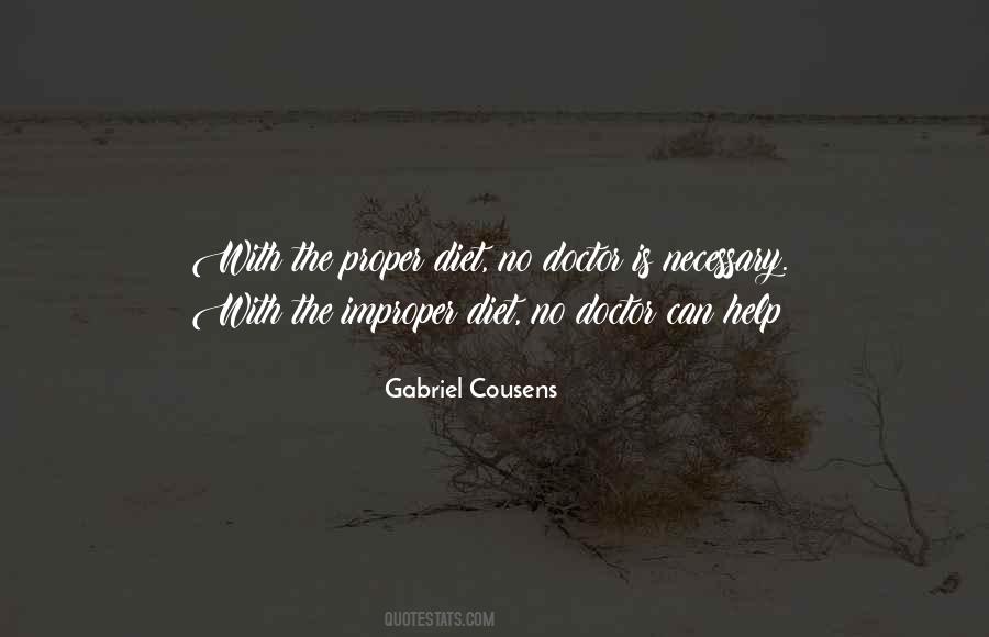 Gabriel Cousens Quotes #708929