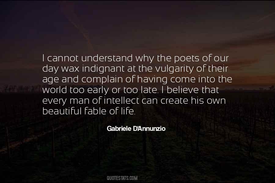 Gabriele D'annunzio Quotes #1684327