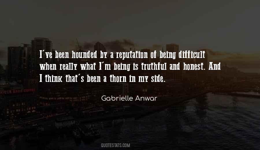 Gabrielle Anwar Quotes #1643984
