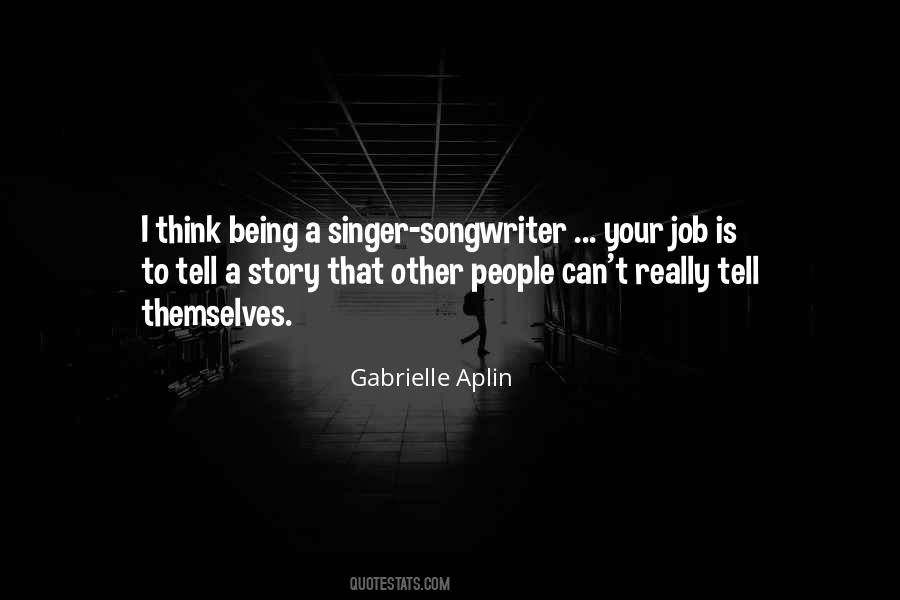 Gabrielle Aplin Quotes #1755839