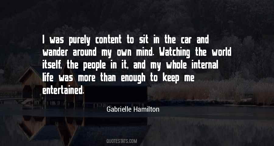Gabrielle Hamilton Quotes #417563