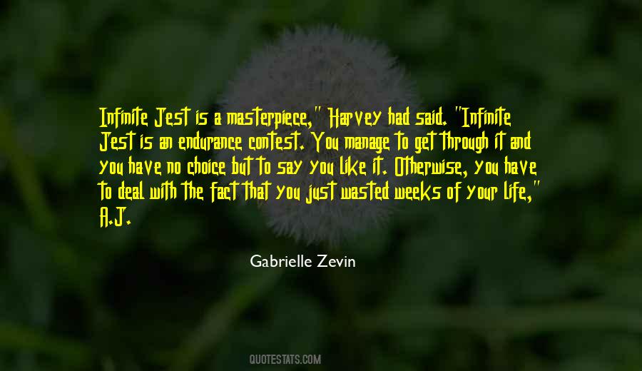 Gabrielle Zevin Quotes #225224