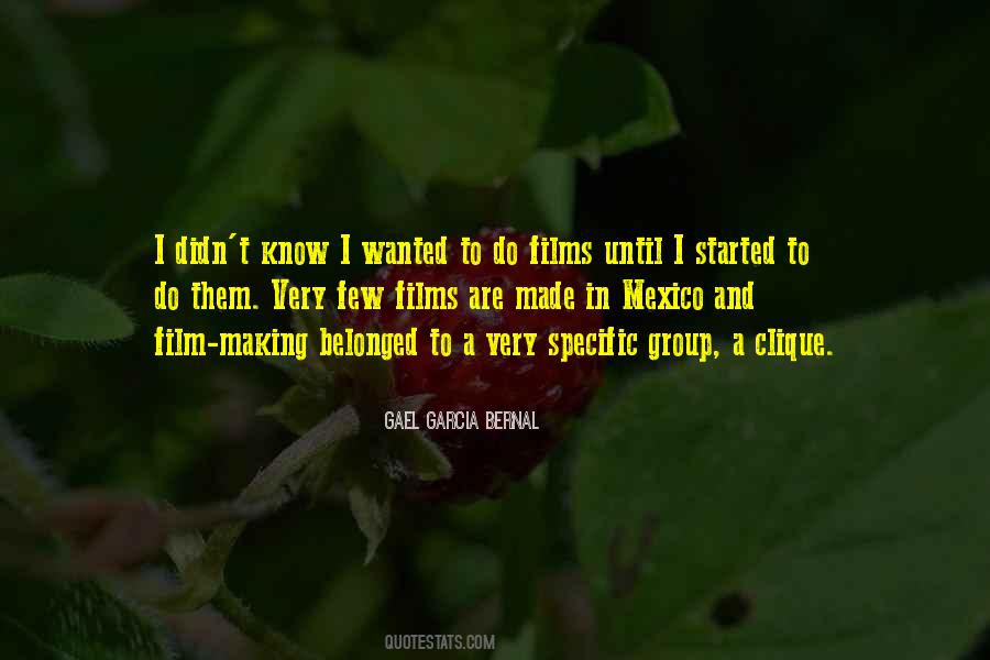 Gael Garcia Bernal Quotes #1283793