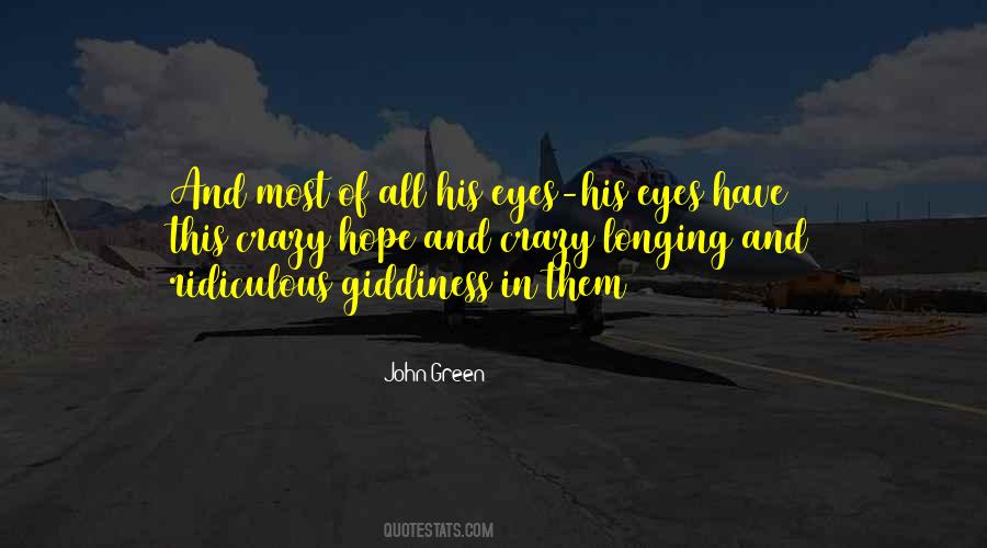 Quotes About His Green Eyes #520799