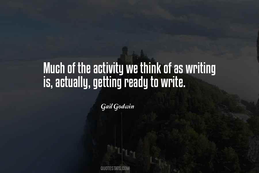 Gail Godwin Quotes #95103