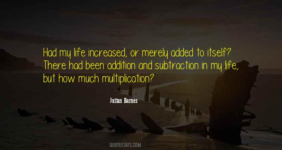 Quotes About Multiplication #123770