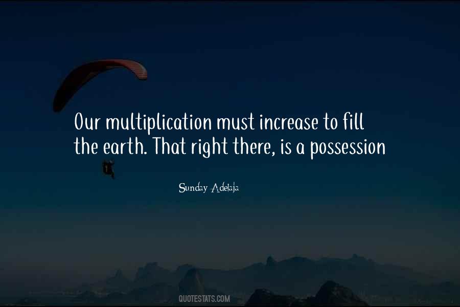 Quotes About Multiplication #634031