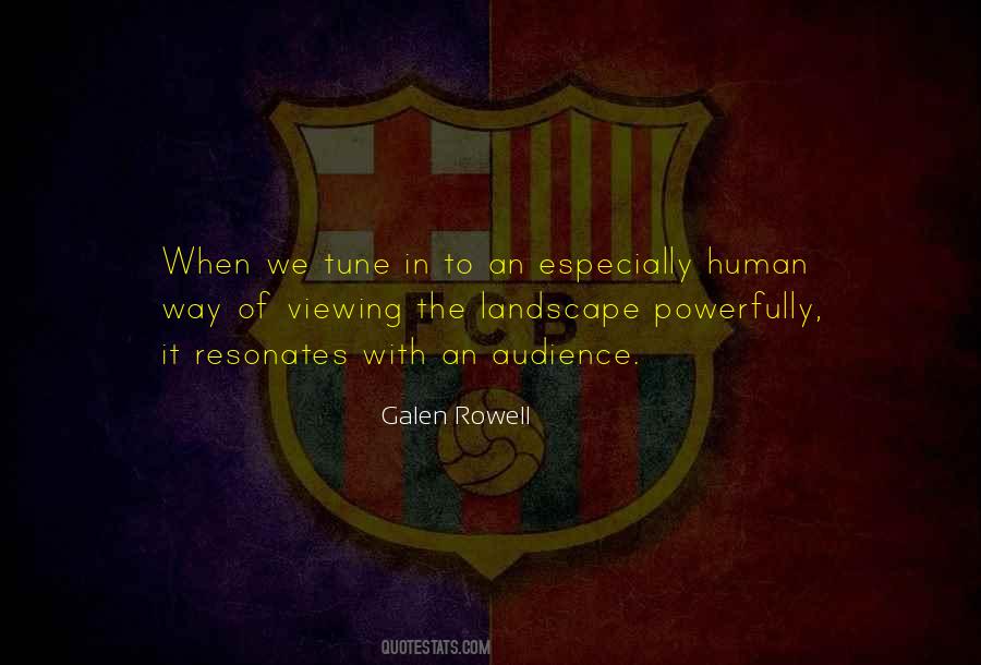 Galen Rowell Quotes #673215