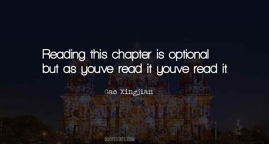 Gao Xingjian Quotes #1644026