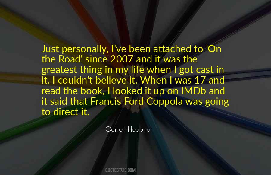 Garrett Hedlund Quotes #1537640