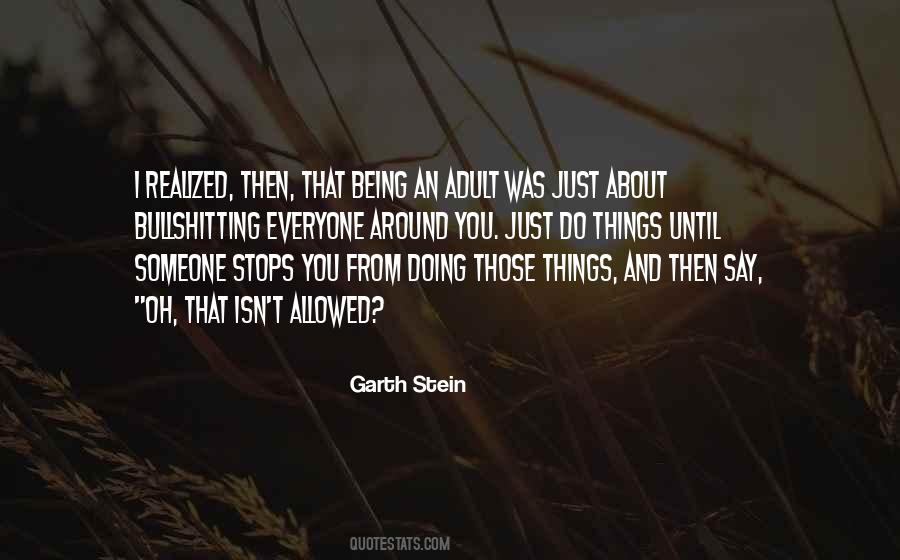 Garth Stein Quotes #77073