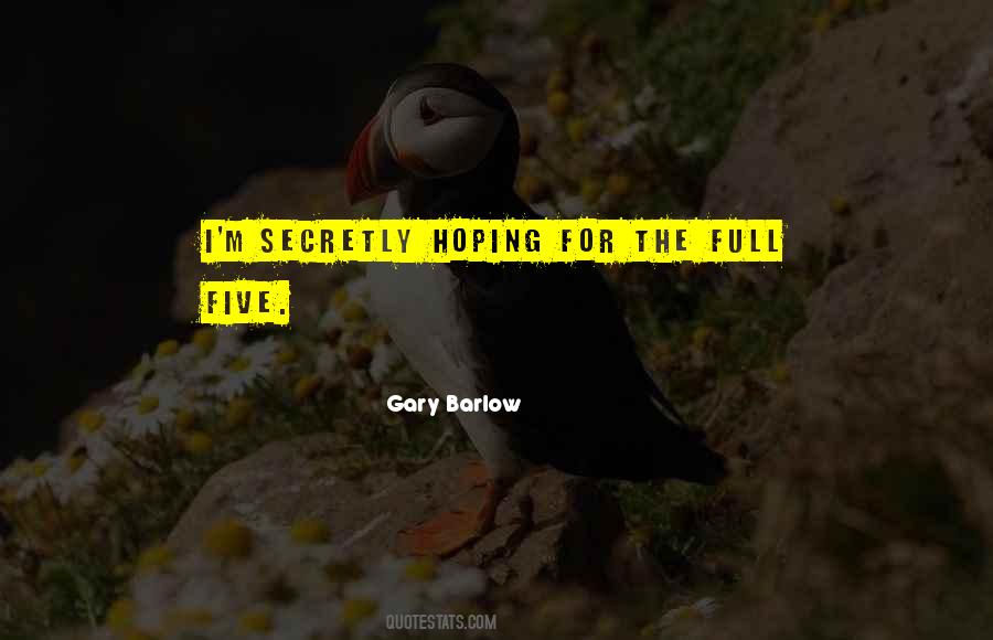 Gary Barlow Quotes #882433