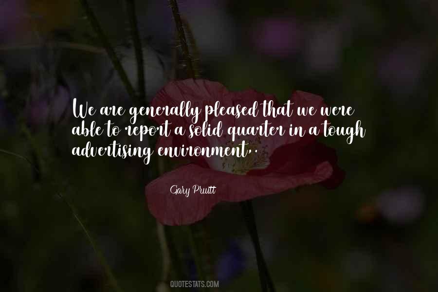 Gary Pruitt Quotes #402016