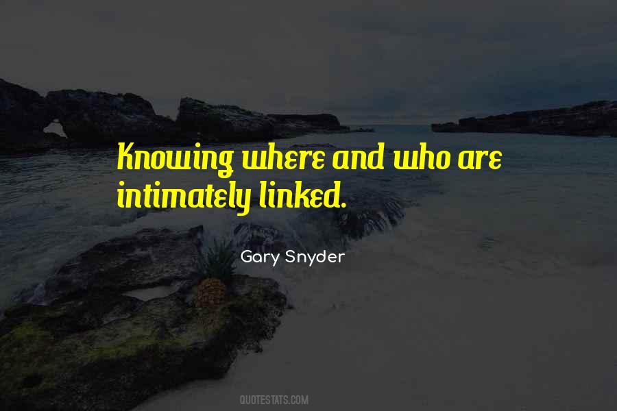 Gary Snyder Quotes #1031419