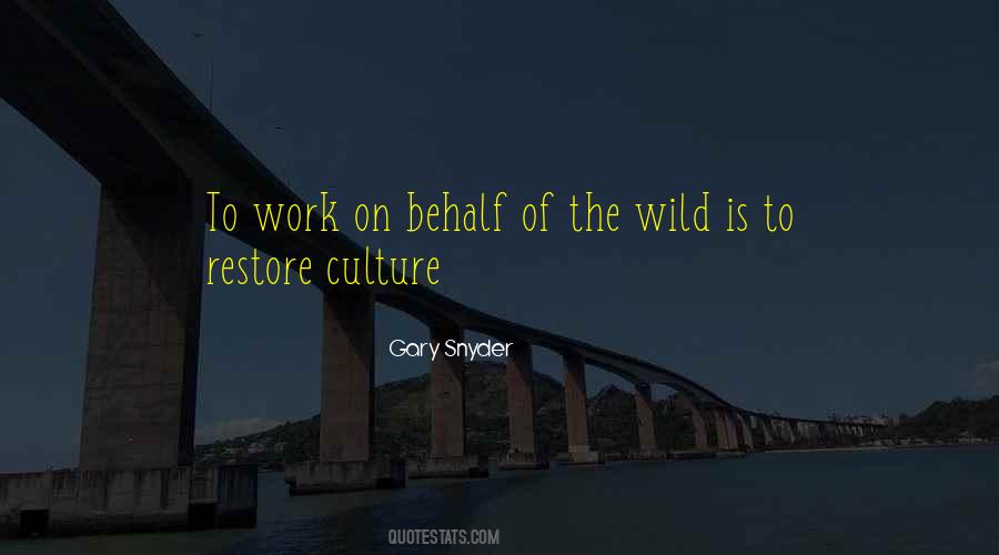 Gary Snyder Quotes #491533