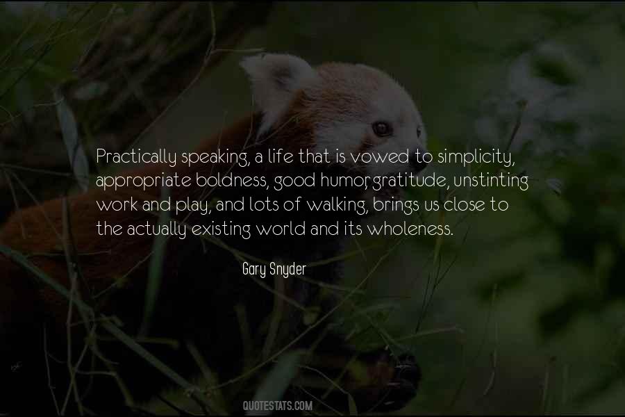 Gary Snyder Quotes #728644