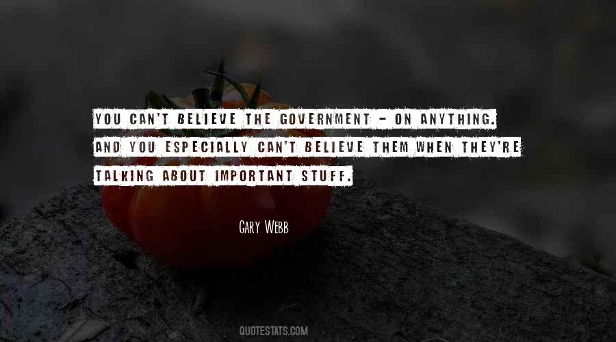 Gary Webb Quotes #1093644