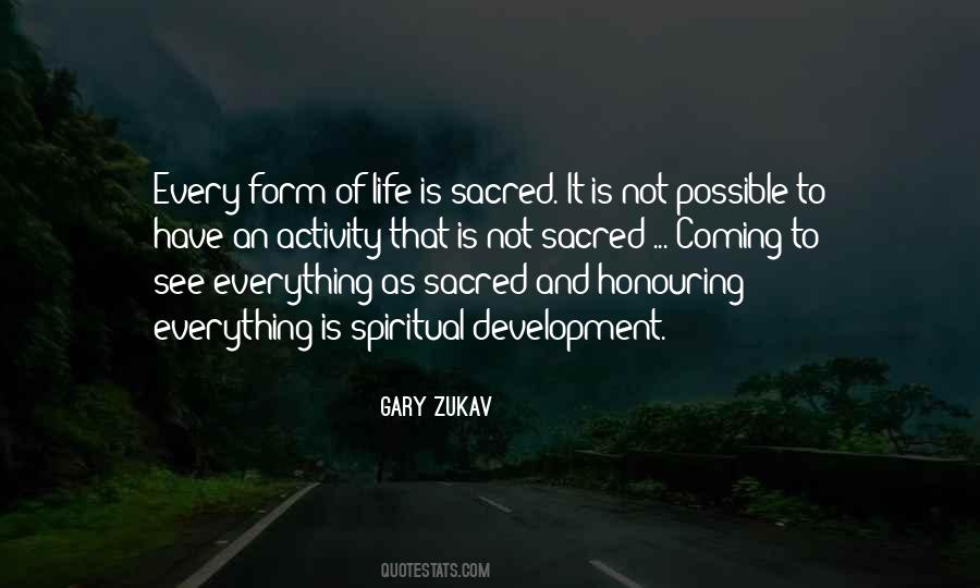 Gary Zukav Quotes #250392