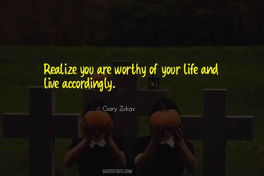 Gary Zukav Quotes #49171