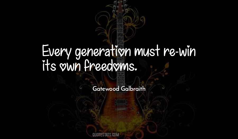 Gatewood Galbraith Quotes #1231248