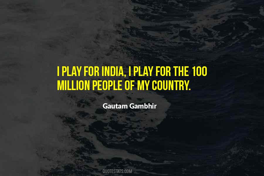 Gautam Gambhir Quotes #1475649