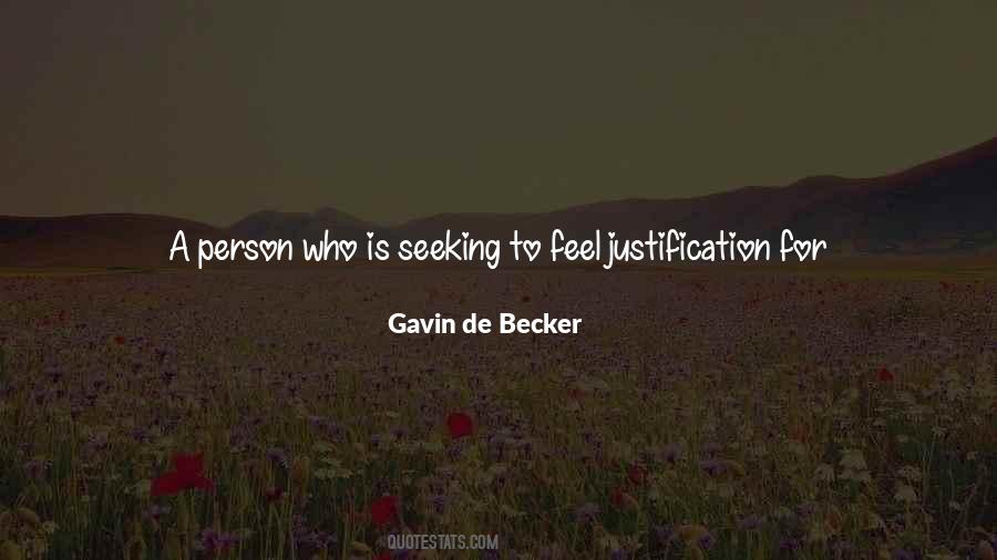 Gavin De Becker Quotes #1328588